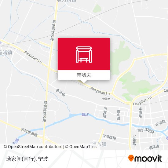 汤家闸(南行)地图