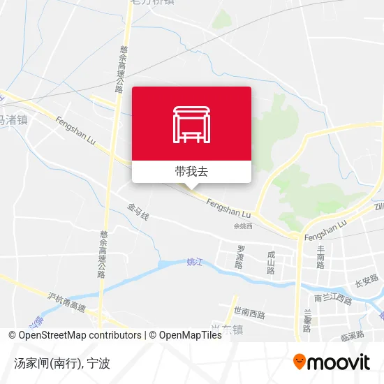 汤家闸(南行)地图