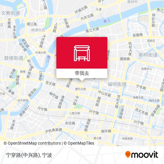 宁穿路(中兴路)地图