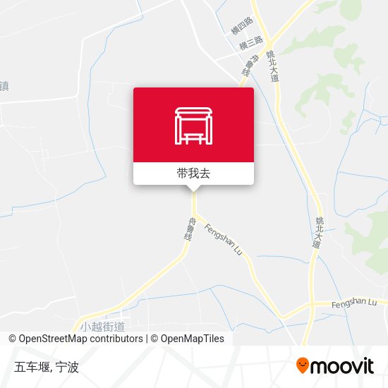 五车堰地图