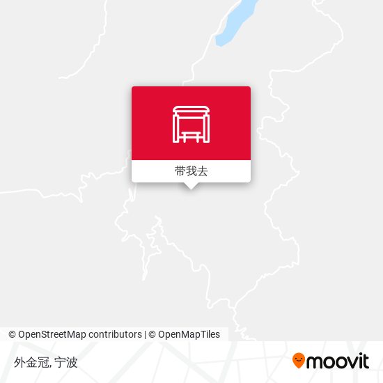 外金冠地图