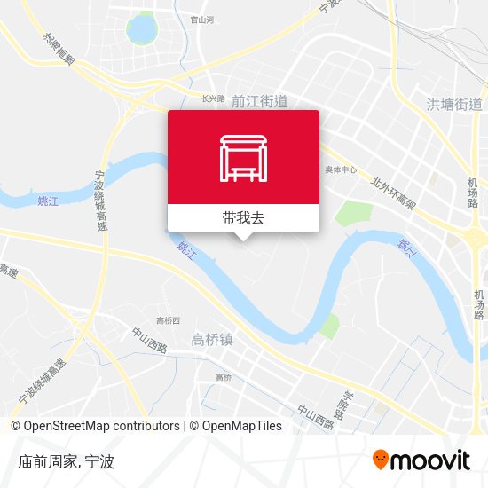 庙前周家地图
