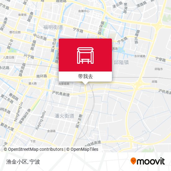 渔金小区地图