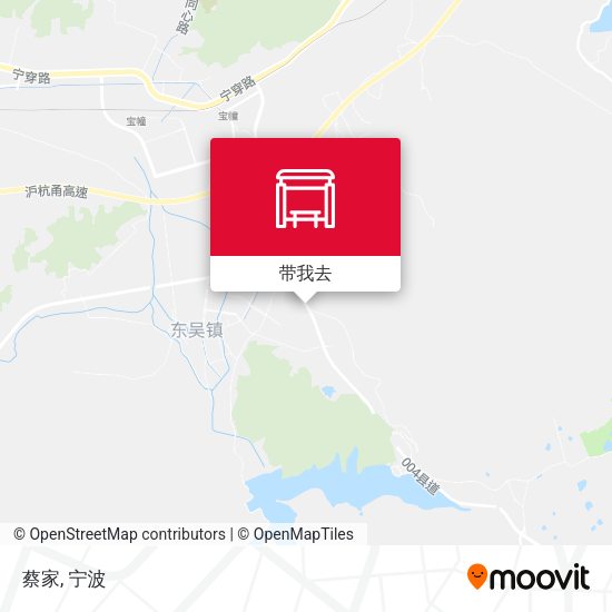 蔡家地图
