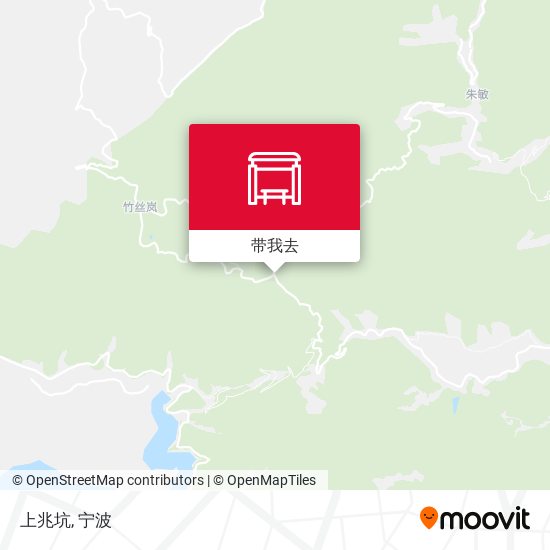 上兆坑地图