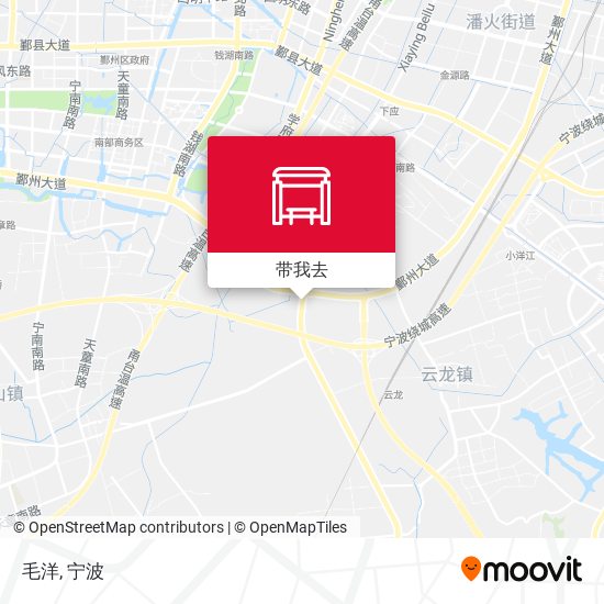 毛洋地图