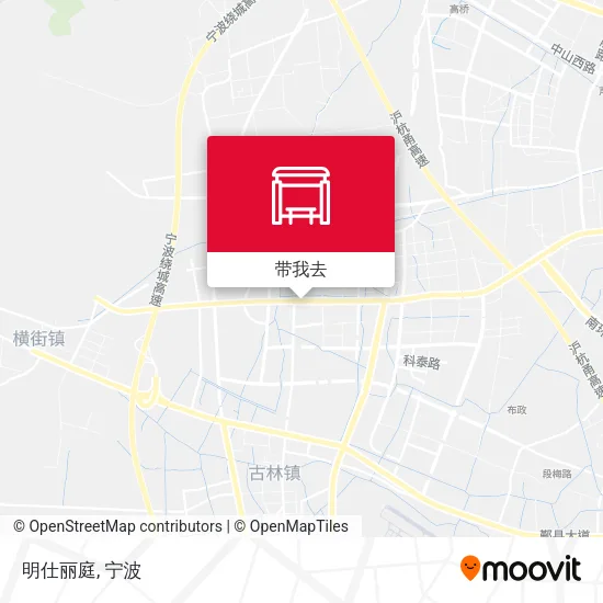 明仕丽庭地图