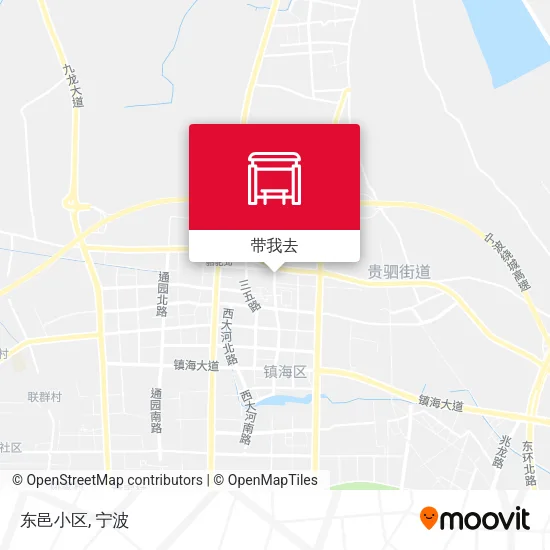 东邑小区地图