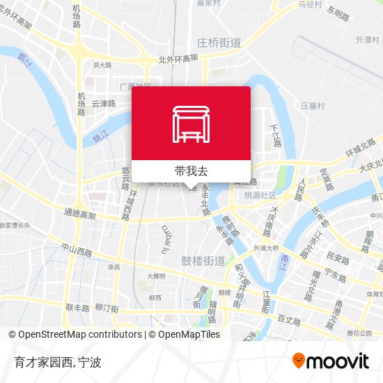 育才家园西地图