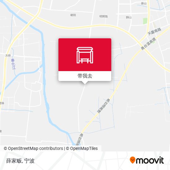 薛家畈地图