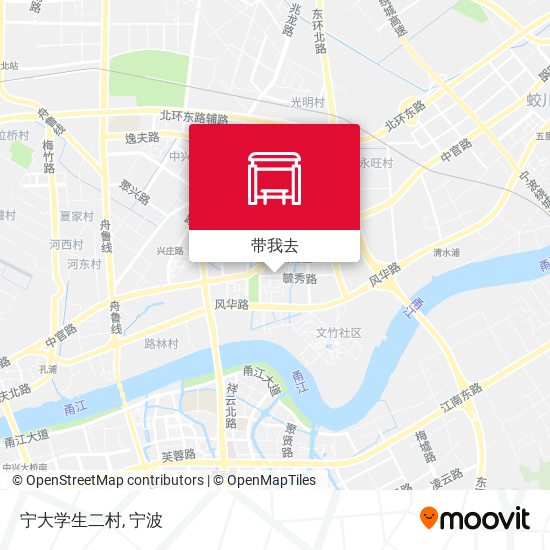 宁大学生二村地图