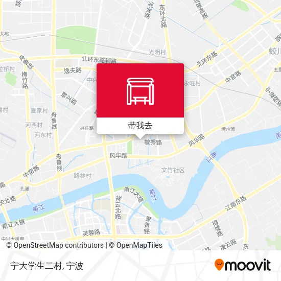 宁大学生二村地图