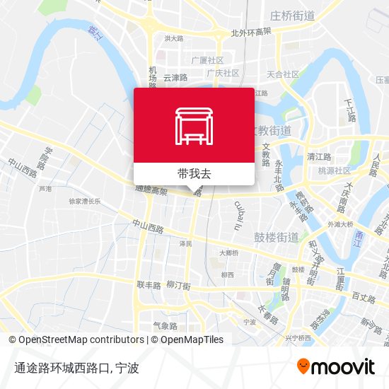 通途路环城西路口地图