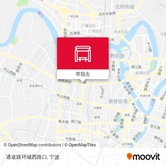 通途路环城西路口地图