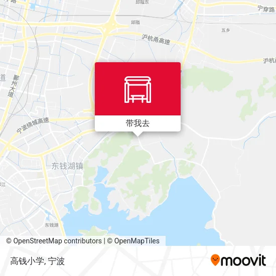 高钱小学地图