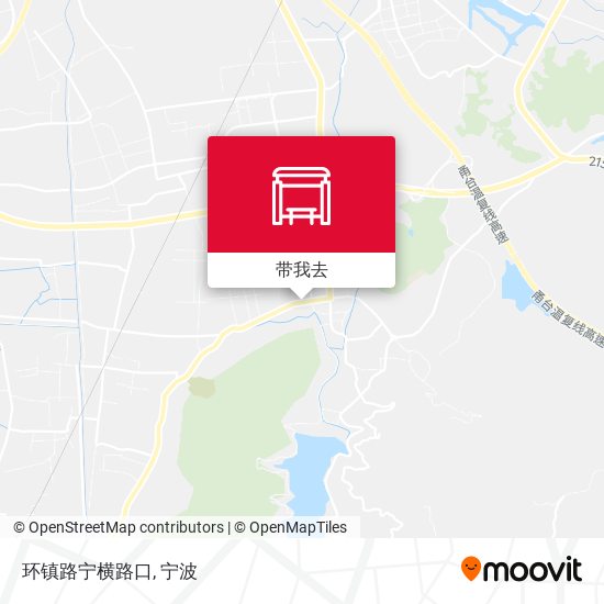 环镇路宁横路口地图