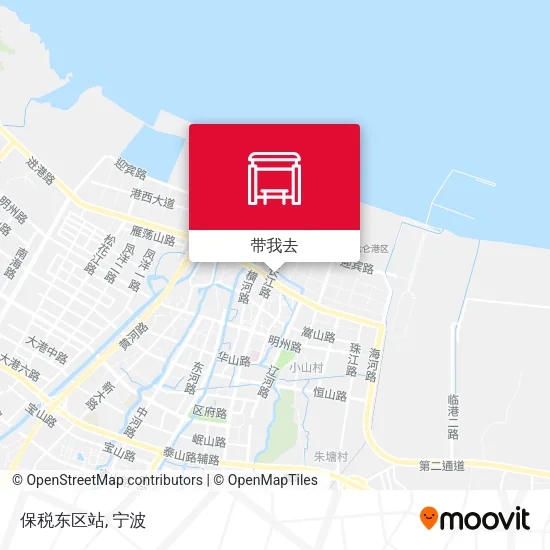 保税东区站地图