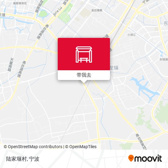 陆家堰村地图