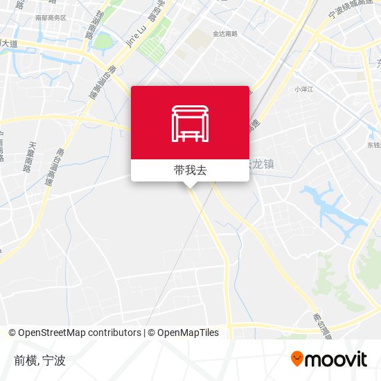 前横地图