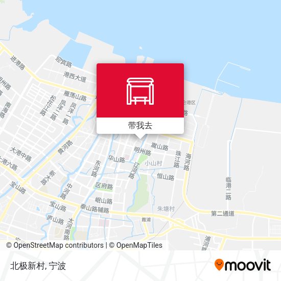 北极新村地图