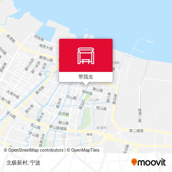 北极新村地图