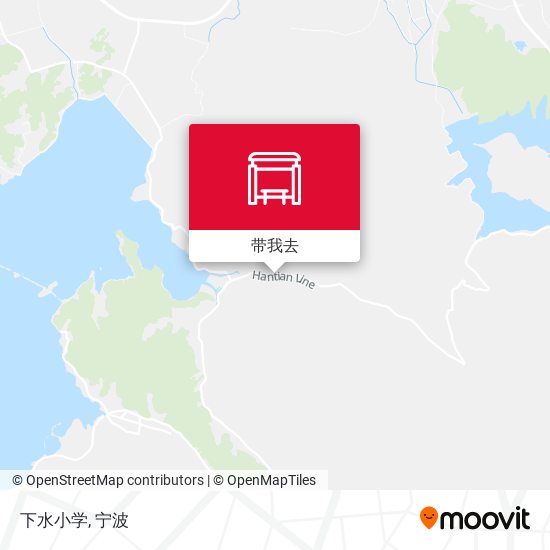 下水小学地图