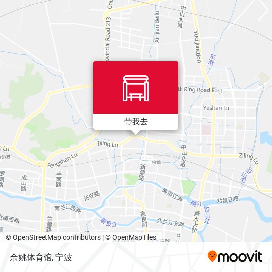 余姚体育馆地图