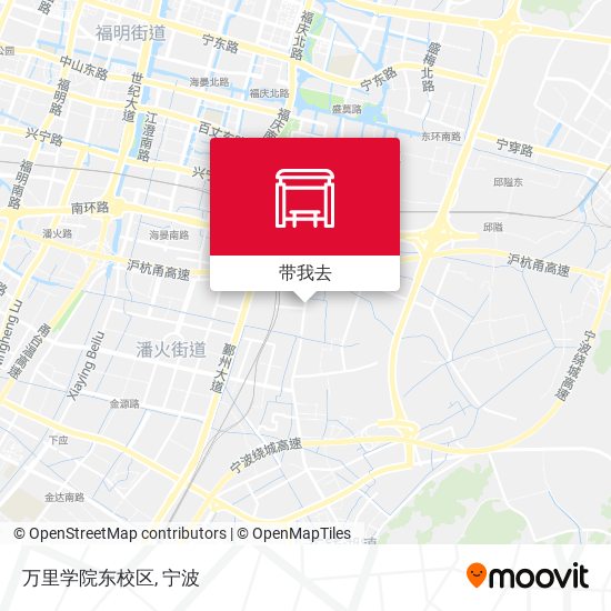 万里学院东校区地图