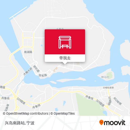 兴岛南路站地图