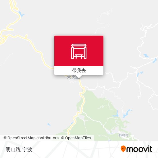 明山路地图