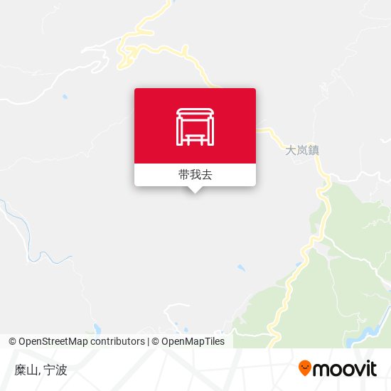 糜山地图