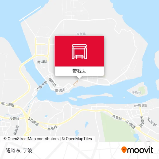 隧道东地图