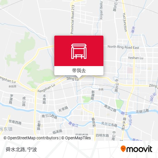 舜水北路地图