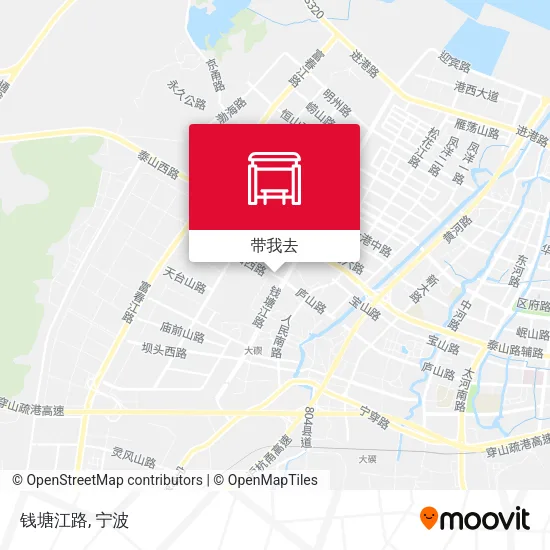 钱塘江路地图