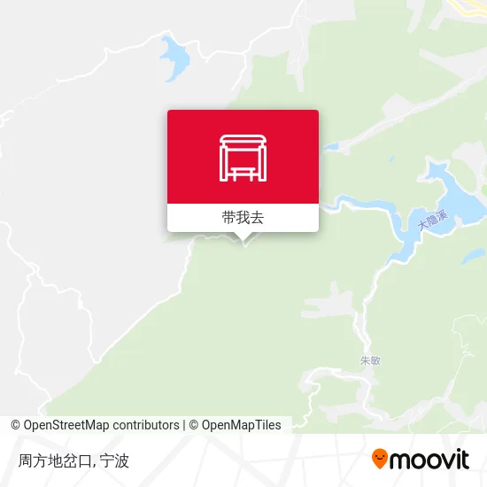 周方地岔口地图