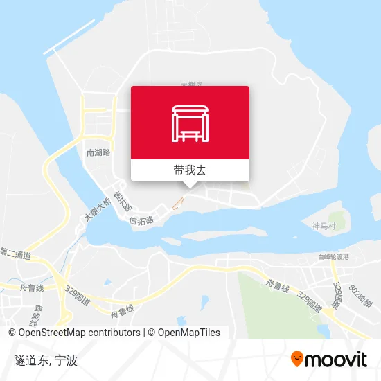 隧道东地图
