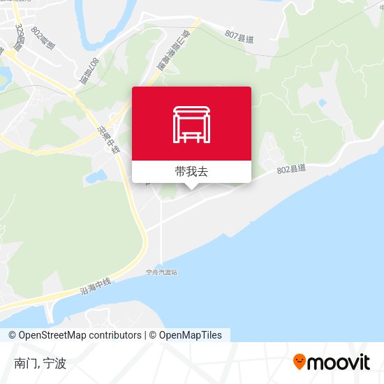 南门地图