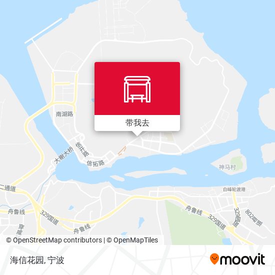 海信花园地图
