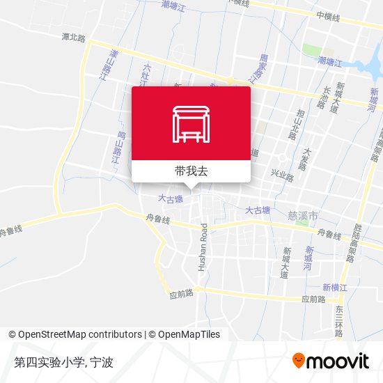 第四实验小学地图