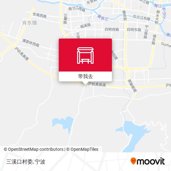 三溪口村委地图