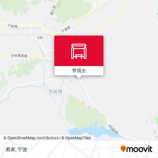 蔡家地图