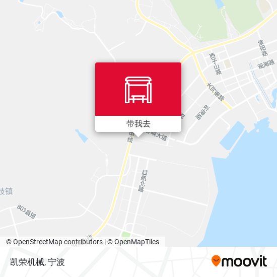 凯荣机械地图