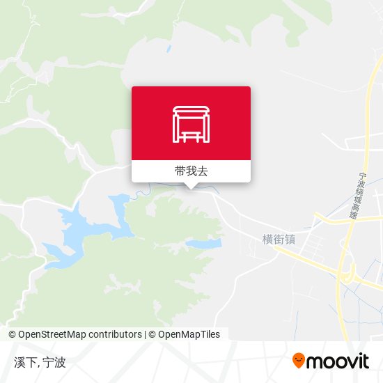 溪下地图