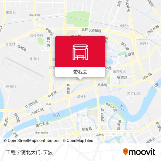 工程学院北大门地图