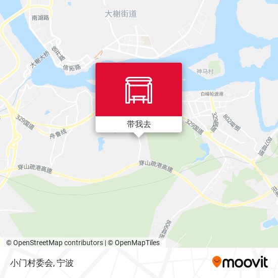 小门村委会地图