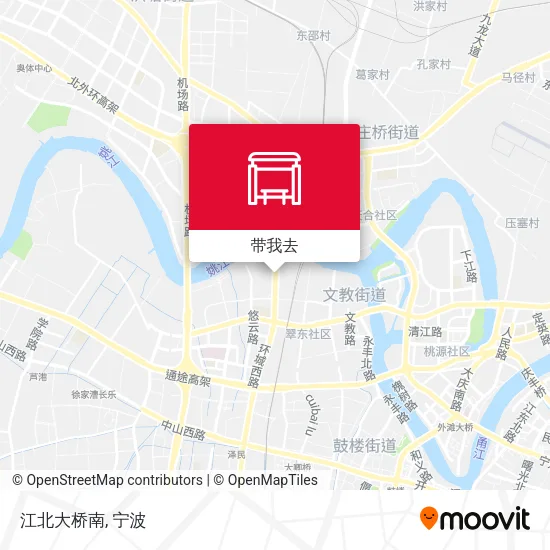 江北大桥南地图