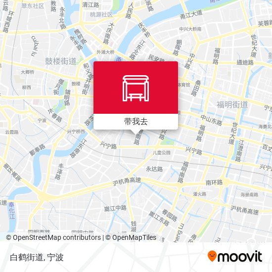 白鹤街道地图