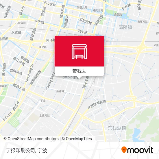 宁报印刷公司地图