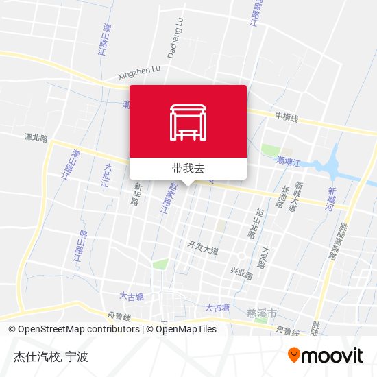 杰仕汽校地图