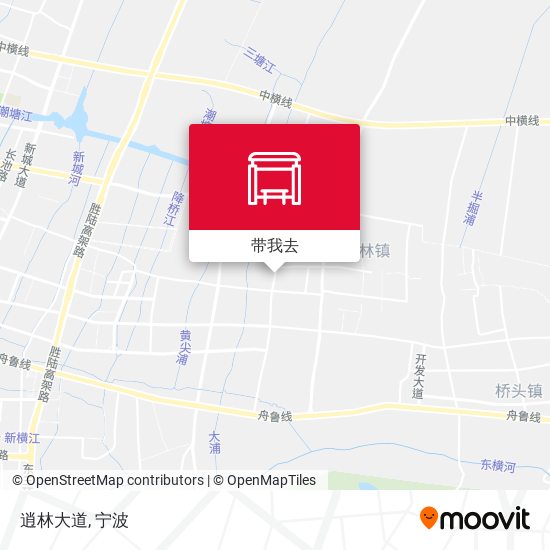 逍林大道地图